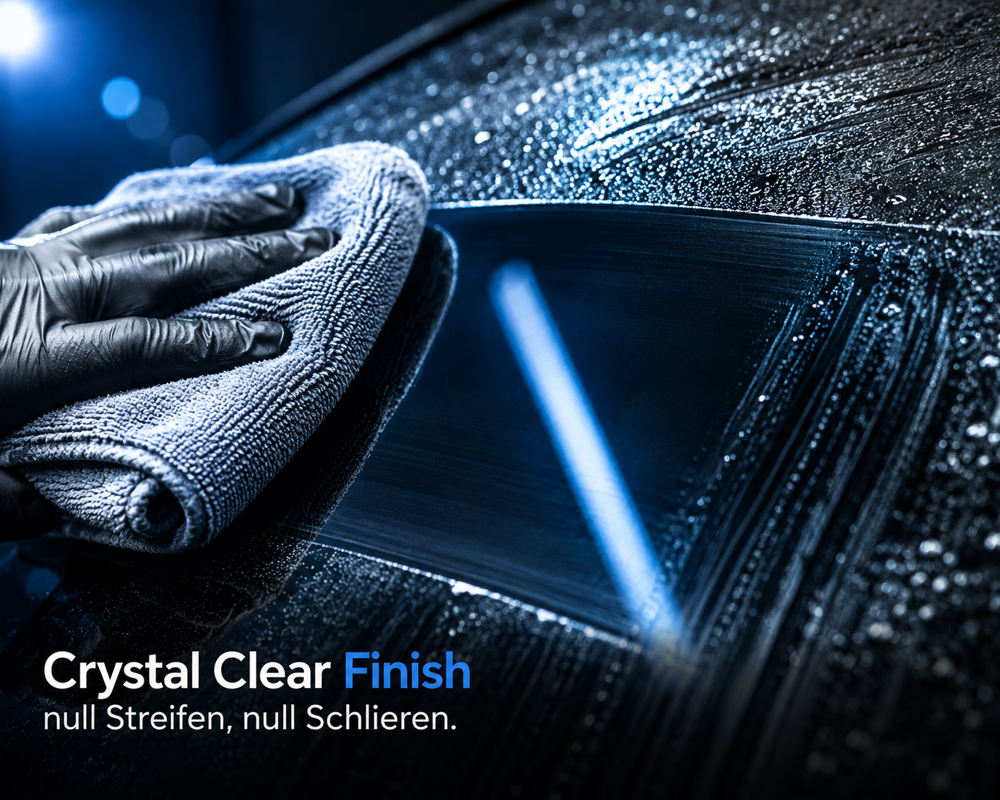 AutoDryX Glasreiniger – Crystal Clear Finish
