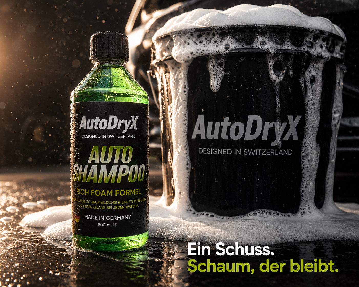 AutoDryX Auto Shampoo – Rich Foam Formel