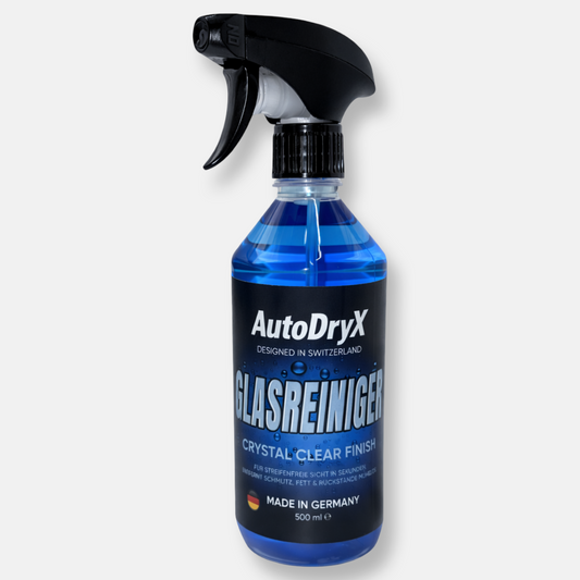 AutoDryX Glasreiniger – Crystal Clear Finish