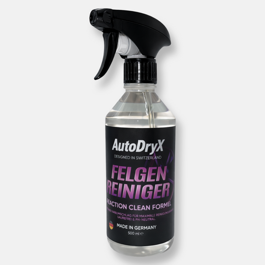 AutoDryX Felgenreiniger – Reaction Clean Formel